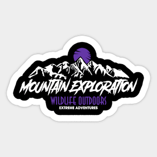 Keep away negativity, enjoy life, spice it up with a trip to the mountains for some camping, hiking, mountain biking and outdoor adventure. Sticker